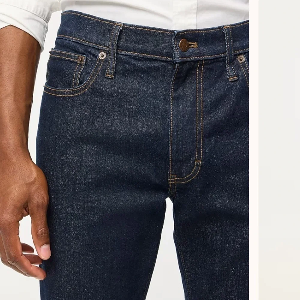 J crew rinse wash Straight-fit jean in signature flex 32 x 32